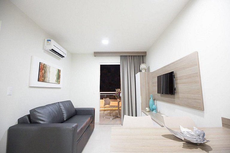 Atrium Thermas com roupas de cama