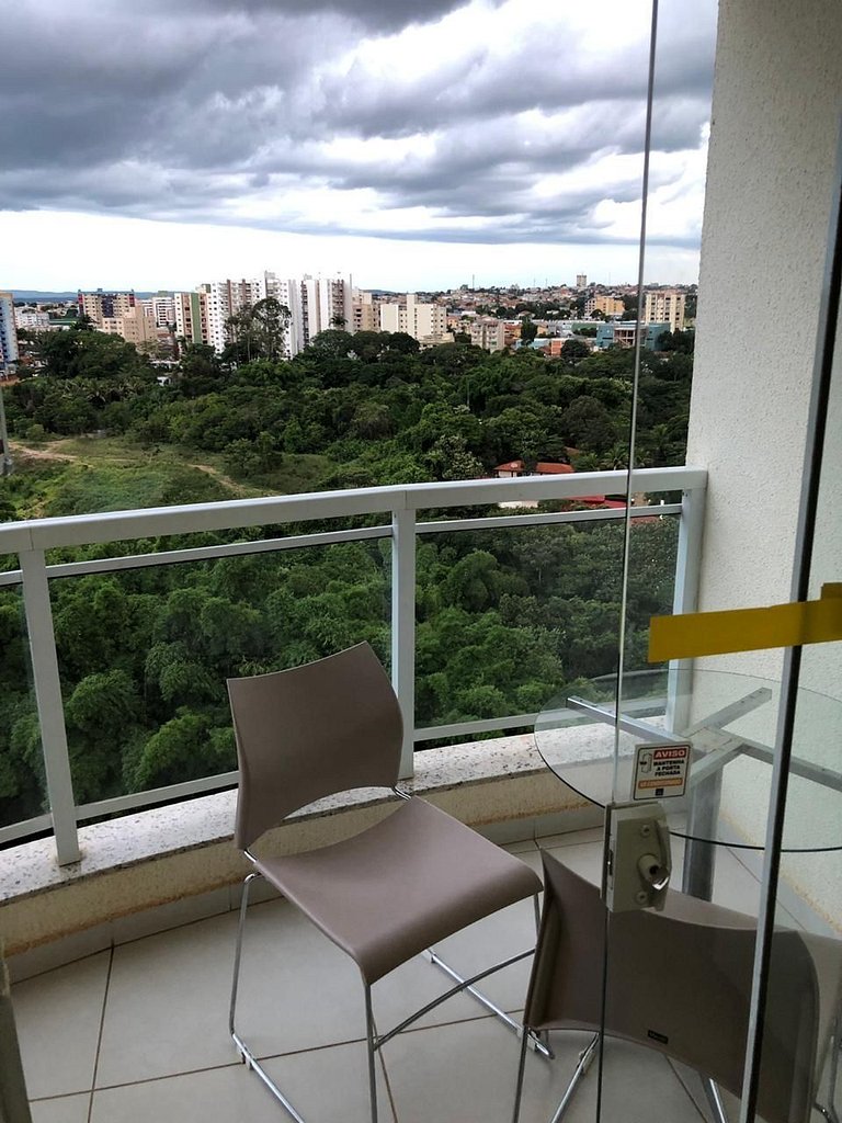 Atrium Thermas com roupas de cama