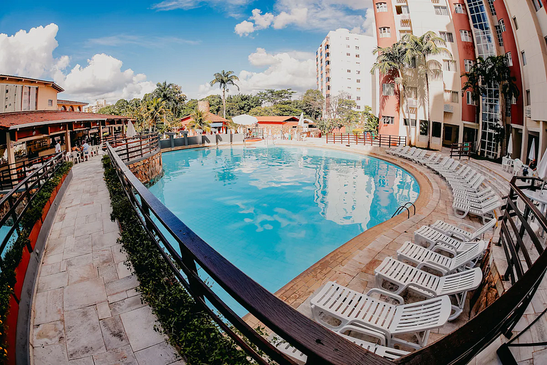 Apartamento Suíte HotSprings com enxoval