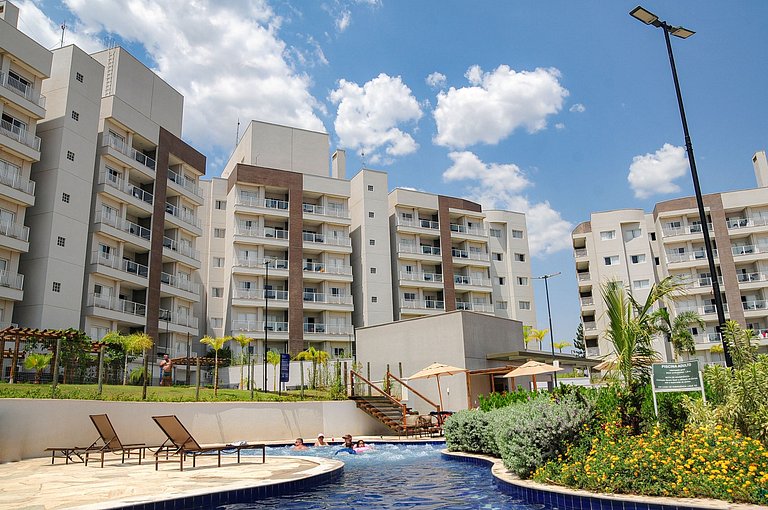 Apartamentos Lagoa Eco Towers com enxoval