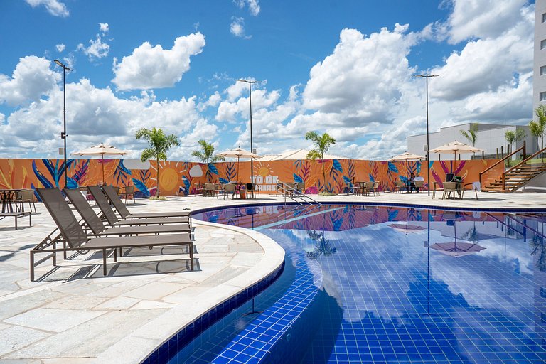 Apartamentos Lagoa Eco Towers com enxoval