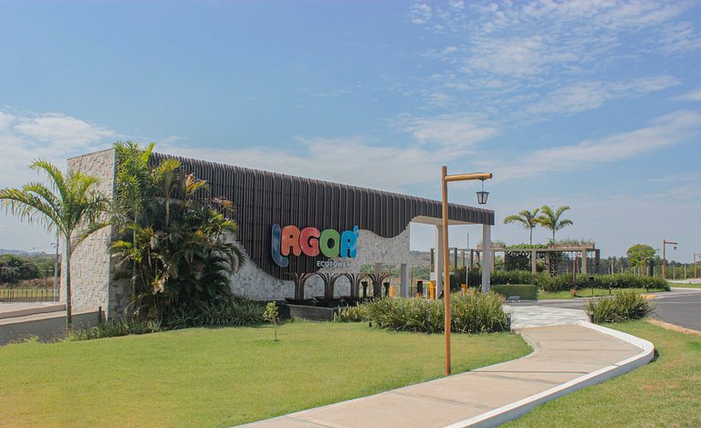 Apartamentos Lagoa Eco Towers com roupas de cama