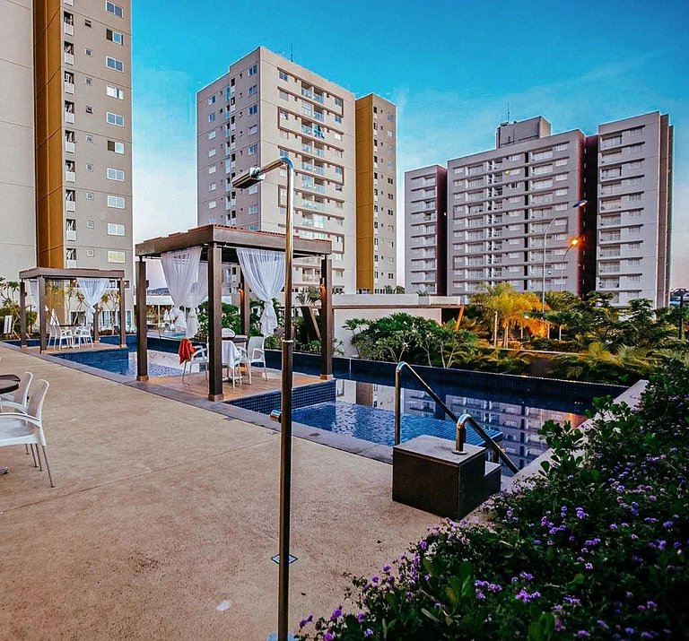 Apartamento A802 Evian Thermas Residence