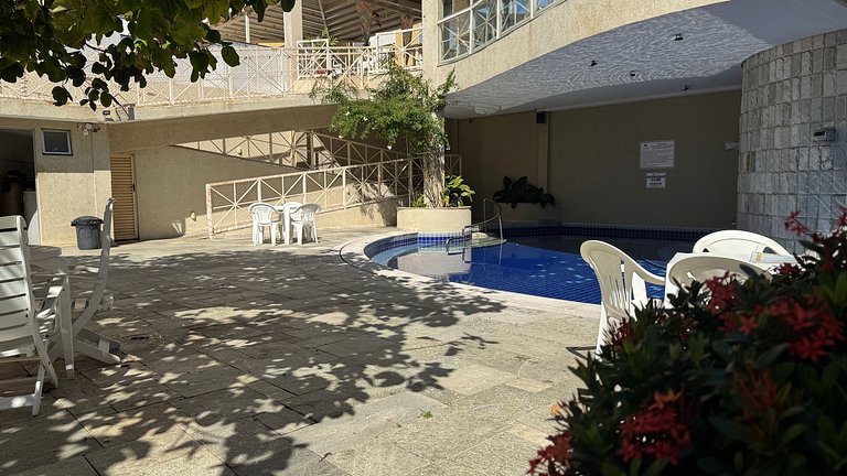 Paradise Flat 307 com vista para piscina