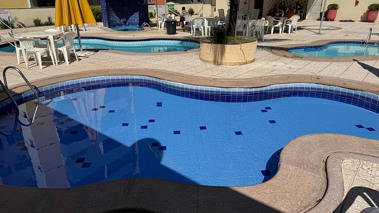 Paradise Flat 307 com vista para piscina