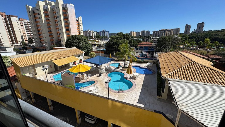 Paradise Flat 307 com vista para piscina