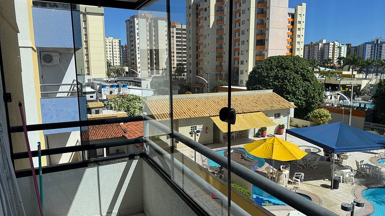 Paradise Flat 307 com vista para piscina