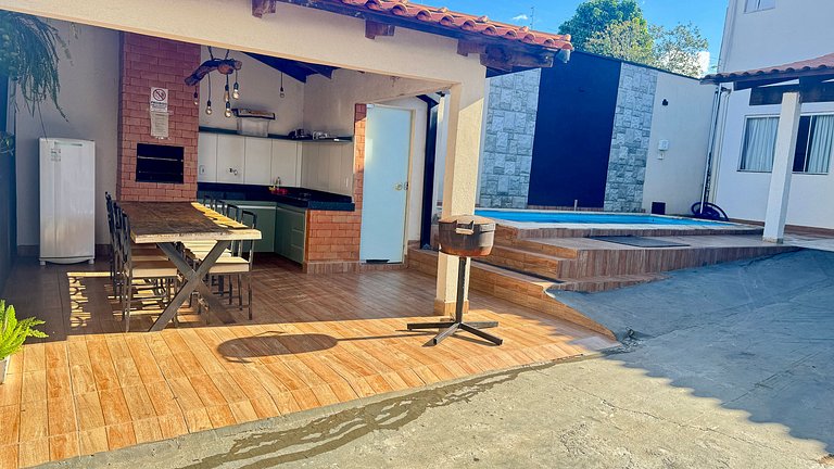 Casa 4 quartos com piscina para temporada